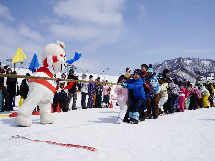 岩原スキー場のロッテプレゼンツ　岩原 雪上運動会