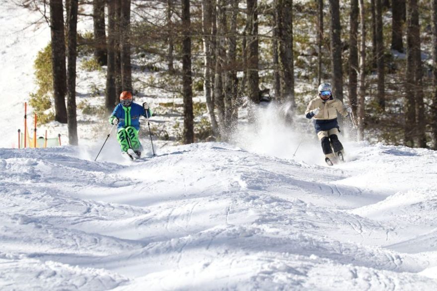 八千穂高原スキー場の第6回八千穂モーグルフェスティバル