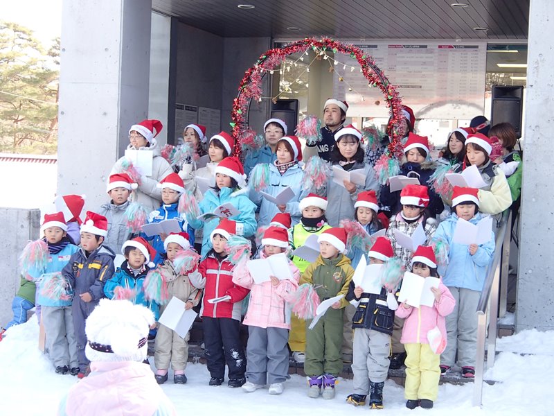 やぶはら高原スキー場の12月23日クリスマスコンサート