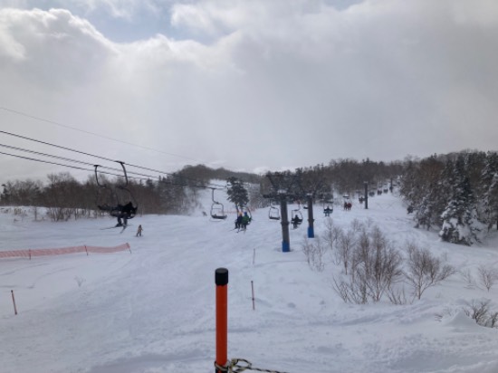 初訪問、網張温泉スキー場