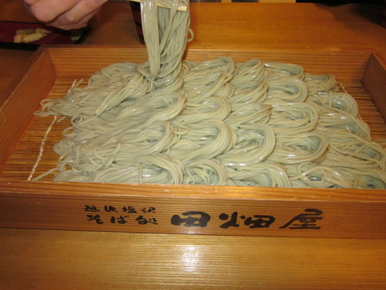 ボリューム満点の へぎそば うまいっす ムイカスノーリゾート 口コミ レビュー スキー場情報サイト Surf Snow