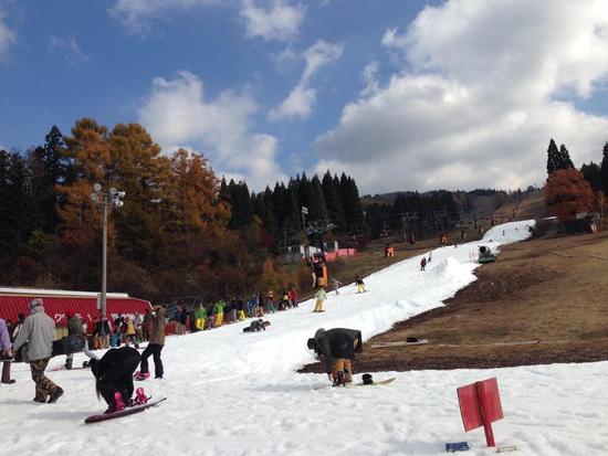 11月にしては良いです！|鷲ヶ岳スキー場のクチコミ画像