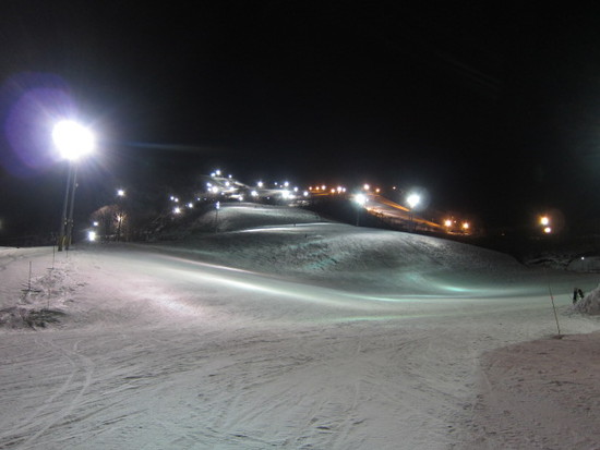 2013/12/20（金）　北海道　ニセコ　グランヒラフ（夜）の速報|のクチコミ画像