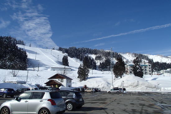 晴れは気持ちいい|石打丸山スキー場のクチコミ画像
