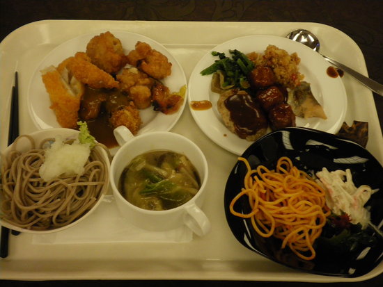 昼食のバイキング|白馬コルチナスキー場のクチコミ画像