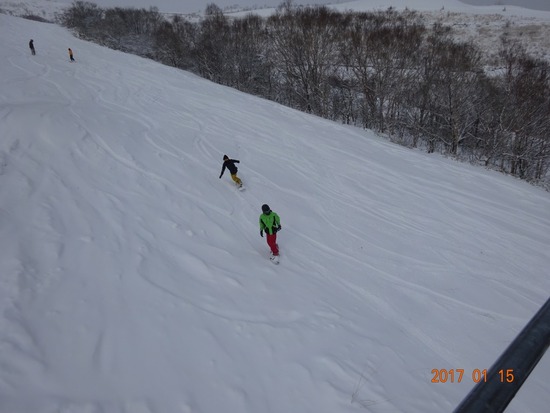 全コースオープンしてます！　しかも新雪！|車山高原SKYPARKスキー場のクチコミ画像2