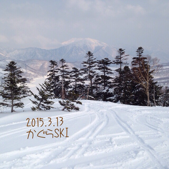 まだまだ雪質良し|かぐらスキー場のクチコミ画像