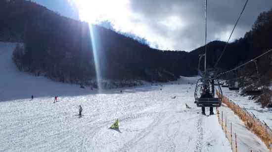 1リフト沿いフルオープン|武石番所ヶ原スキー場のクチコミ画像