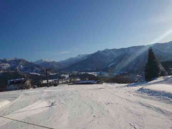 滑りやすいバーン|岩原スキー場のクチコミ画像
