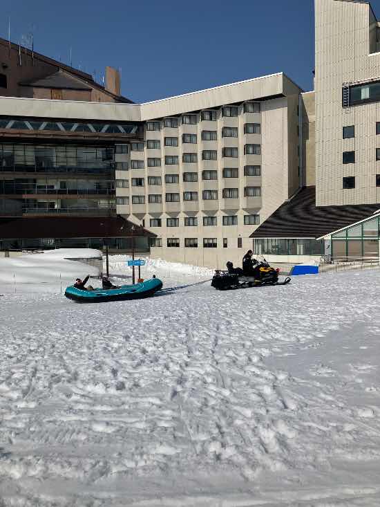 穴場的スキー場