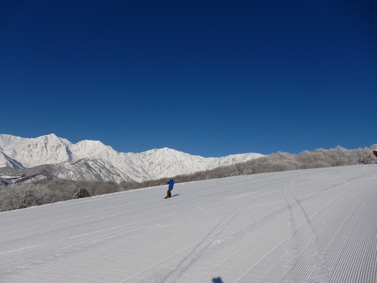 山頂から白馬三山の景色が最高|のクチコミ画像
