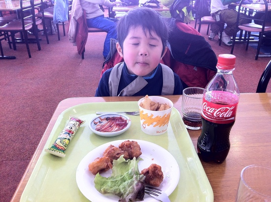 子供とジャンクフード|戸隠スキー場のクチコミ画像