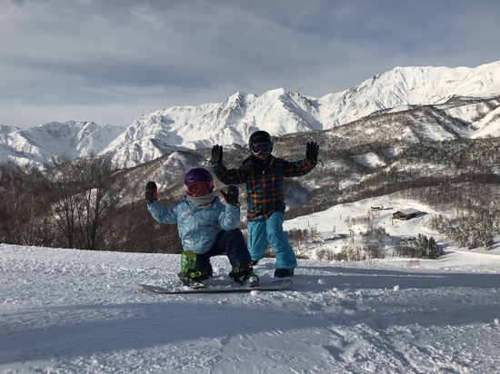 やっと晴れた‼︎山が見えたよ‼︎|つがいけマウンテンリゾートのクチコミ画像