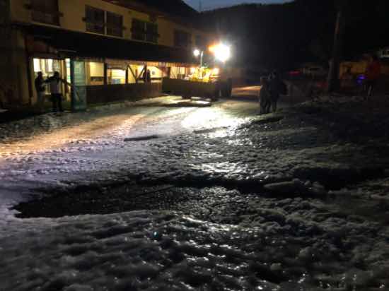 朝はヤバかった