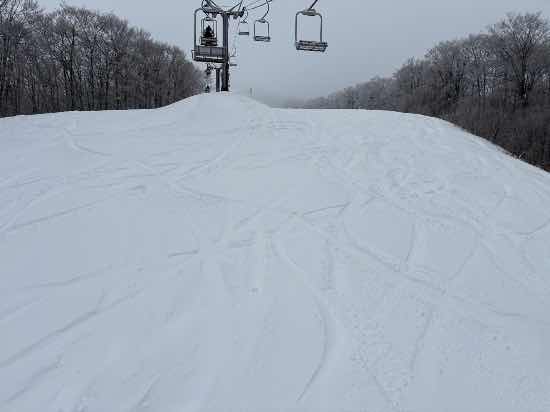 軽い雪降りました|星野リゾート ネコマ マウンテン(旧アルツ磐梯＆猫魔スキー場…のクチコミ画像
