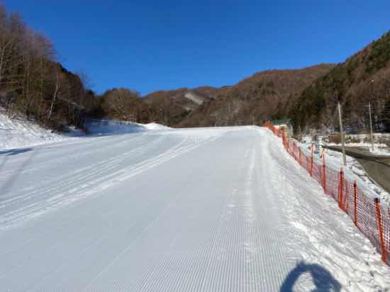 シーズン初の全面滑走|やぶはら高原スキー場のクチコミ画像