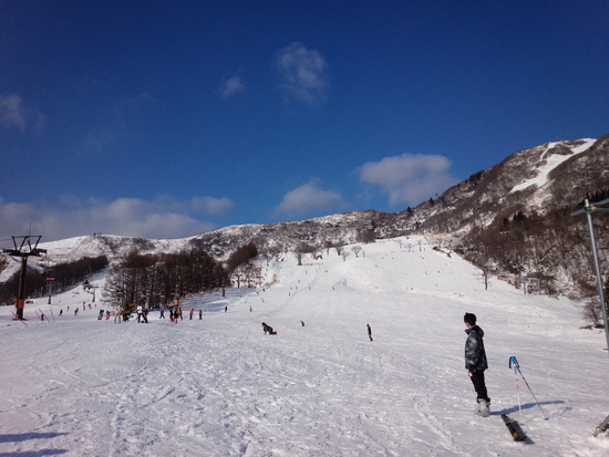 雪が少ないなりに楽しめました。|ハチ・ハチ北スキー場のクチコミ画像