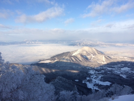 冬も雲海絶景！空いてて雪質もOK！|竜王スキーパークのクチコミ画像