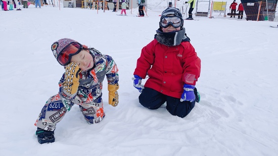 母と子3人でデビューでした！