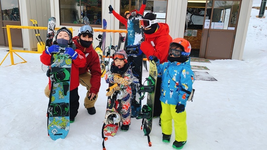 母と子3人でデビューでした！|峰山高原リゾートのクチコミ画像2