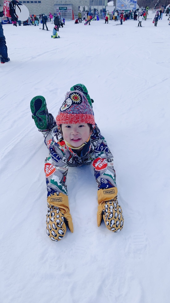 母と子3人でデビューでした！|峰山高原リゾートのクチコミ画像3