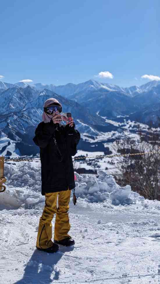 天気も良く雪質も良く爽快だぁ～。|岩原スキー場のクチコミ画像