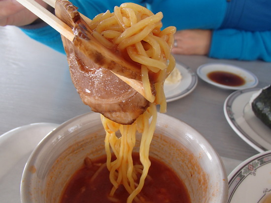 レストハウスのトマトつけ麺が美味しい♪|さかえ倶楽部スキー場のクチコミ画像2