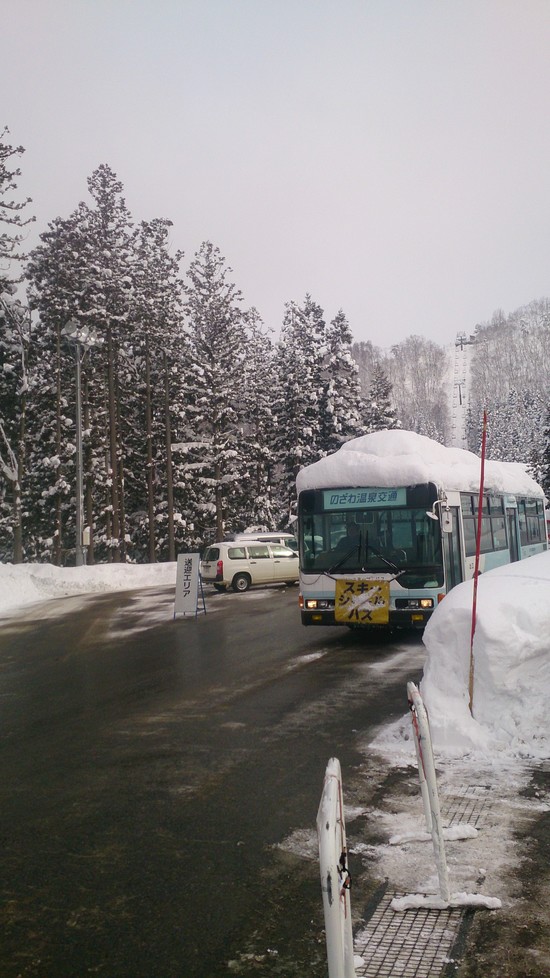 正月明けの雪量ではない！|野沢温泉スキー場のクチコミ画像2