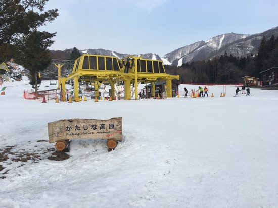 スキーヤーには滑りやすい|かたしな高原スキー場のクチコミ画像