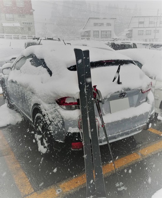 降雪中の運転注意|かぐらスキー場のクチコミ画像