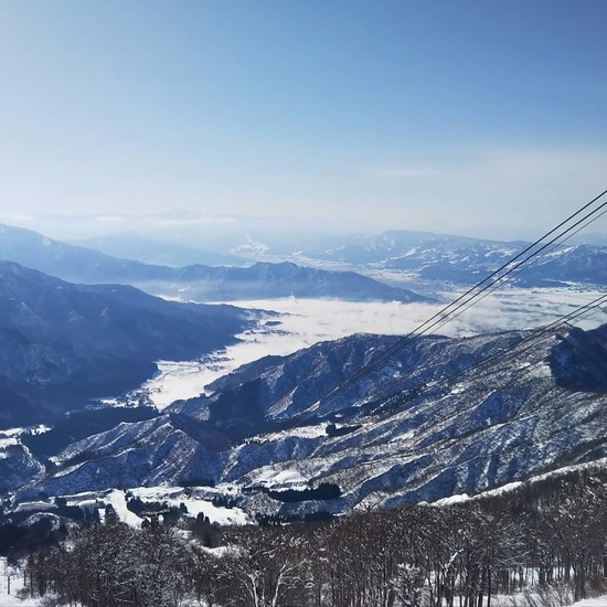 初日からゲレンデほぼ全部滑走|六日町八海山スキー場のクチコミ画像