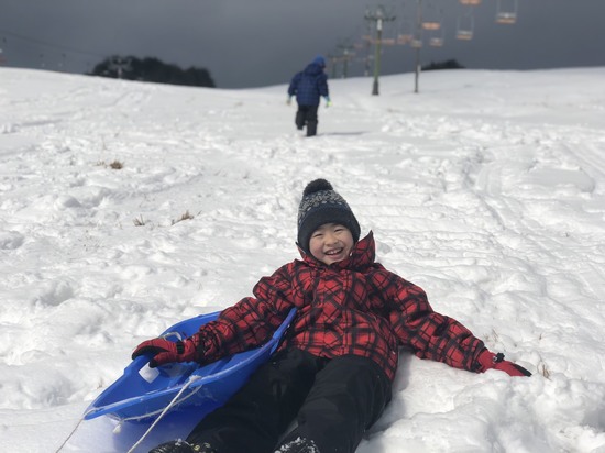 雪山でジャンプ！！|アップかんなべのクチコミ画像3