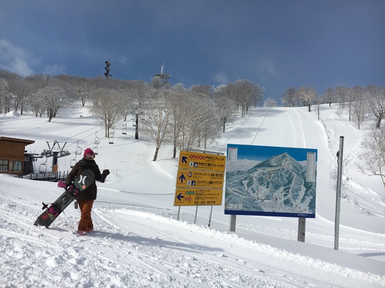 最後のご褒美|野沢温泉スキー場のクチコミ画像1