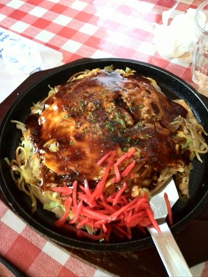 本格的なお好み焼き！|斑尾高原スキー場のクチコミ画像