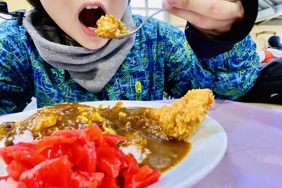 カレー美味しい|カムイみさかスキー場のクチコミ画像