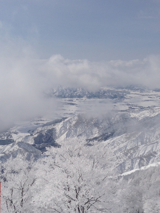 ずっどーん。一気にてっぺん。|六日町八海山スキー場のクチコミ画像2