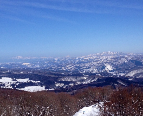 長野と新潟の山並みを一望できるスキー場|黒姫高原スノーパークのクチコミ画像