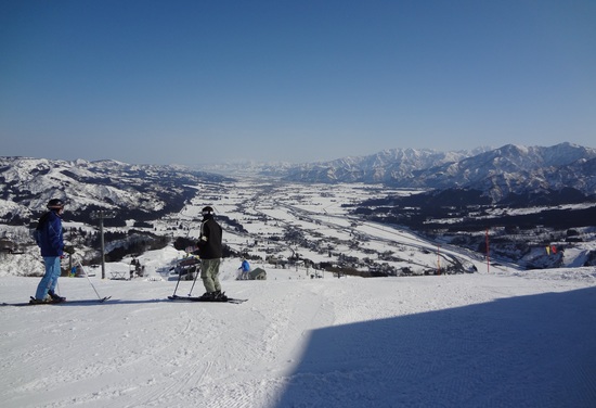 暖かい春の様な日でした。|石打丸山スキー場のクチコミ画像