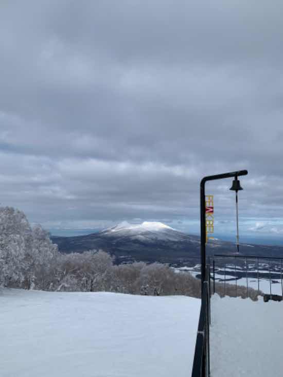 山頂からの景色最高！