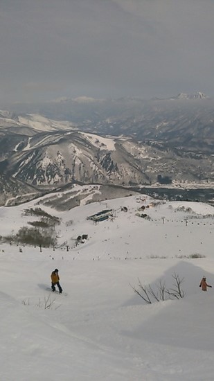 高層ビルから見おろすような景色|白馬八方尾根スキー場のクチコミ画像