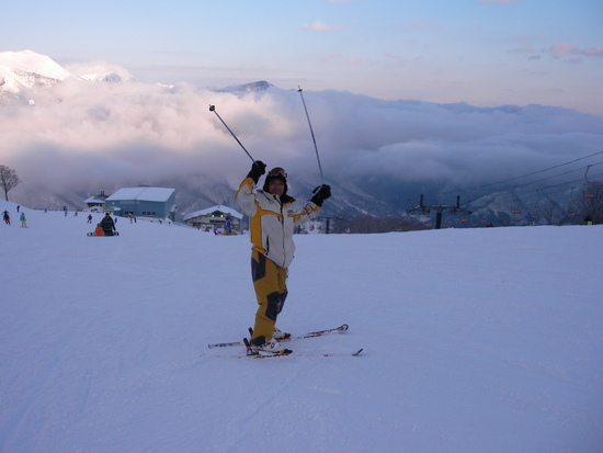 年明けは雪不足だったけど|苗場スキー場のクチコミ画像