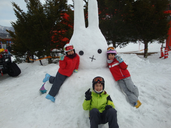 ミッフィーに会えるよ|かたしな高原スキー場のクチコミ画像3