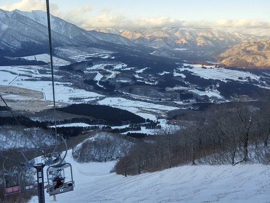 初の下りリフト|オニコウベスキー場のクチコミ画像
