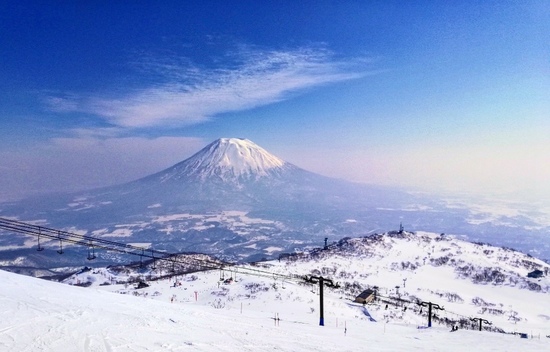 ゲレンデから富士山？？|ニセコアンヌプリ国際スキー場のクチコミ画像
