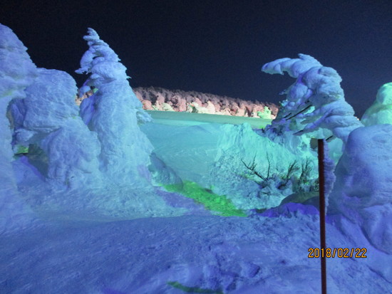 夢のような樹氷|蔵王温泉スキー場のクチコミ画像2