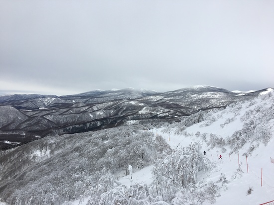 磐梯山と樹氷とパウダースノー|箕輪スキー場のクチコミ画像2