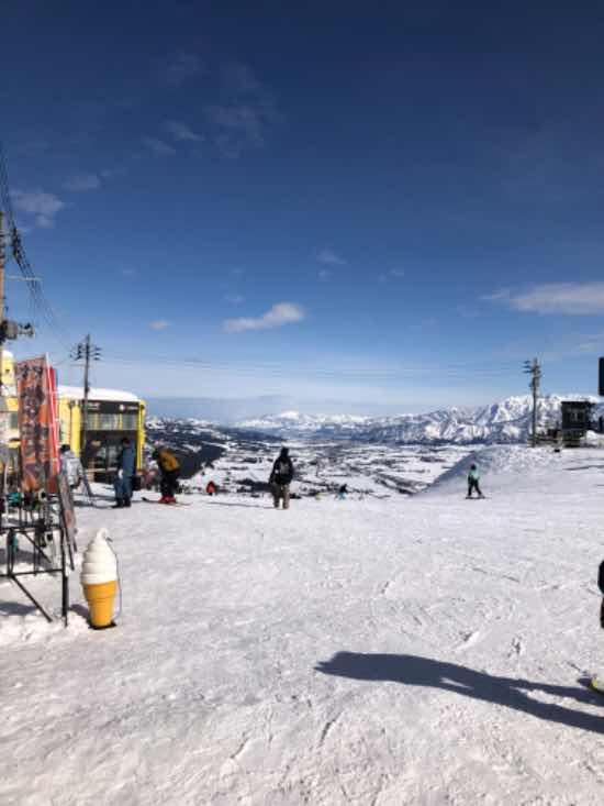 いいお天気でした|石打丸山スキー場のクチコミ画像1