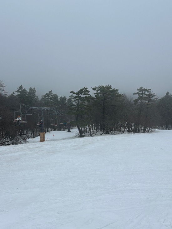 あいにくの天気でした。|だいせんホワイトリゾートのクチコミ画像