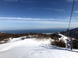 山頂から石狩湾を望む|朝里川温泉スキー場のクチコミ画像2