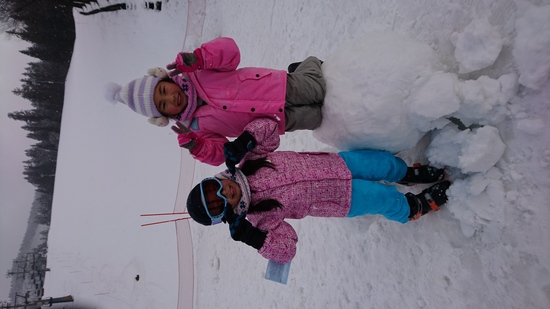 小さいかまくらつくったよ♪|NASPAスキーガーデンのクチコミ画像2